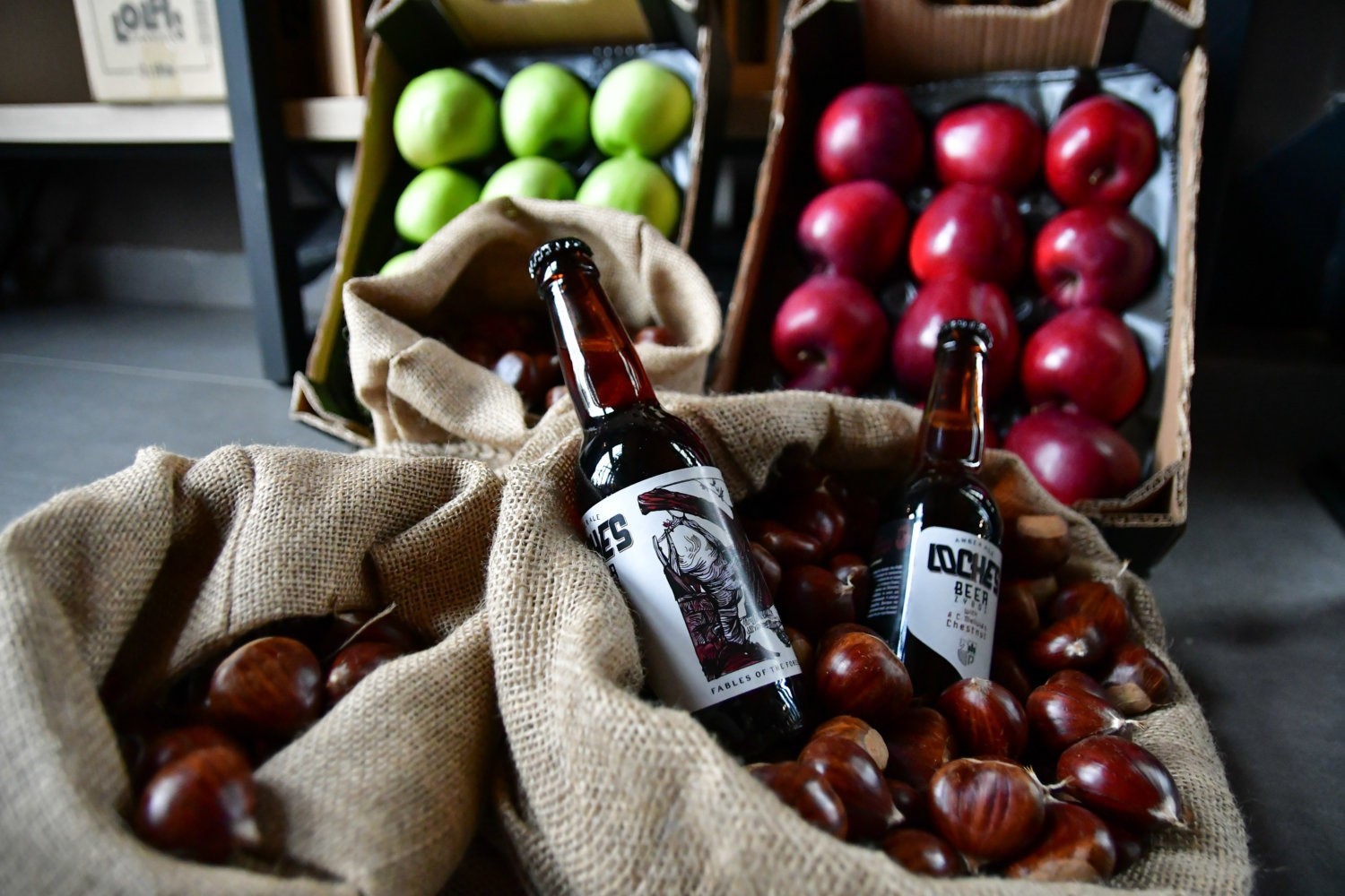 Loches το όνομα της μπύρας με κάστανο Μελιβοίας